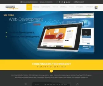 Codefingers.co.uk(Codefingers Technology) Screenshot