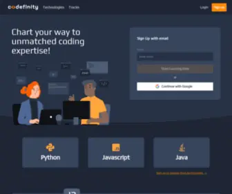 Codefinity.com(Codefinity) Screenshot