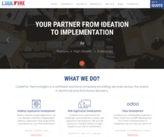 Codefire.org(Offshore Software Development Services) Screenshot