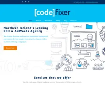 Codefixer.com(SEO, Google Ads & Google Analytics Agency Belfast NI) Screenshot