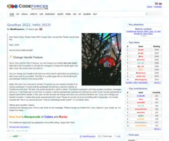 Codeforces.com(Codeforces) Screenshot