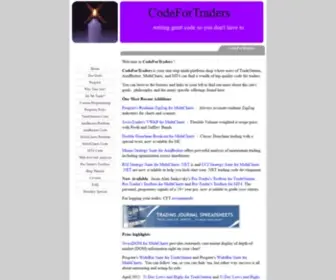 Codefortraders.com(STOCK) Screenshot