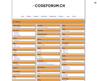 Codeforum.ch(Index) Screenshot