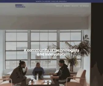 Codeforvenezuela.org(Code for Venezuela) Screenshot