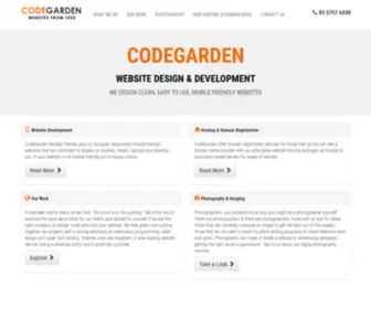 Codegarden.com.au(CodeGarden Benalla) Screenshot