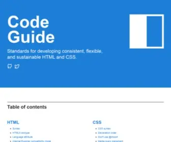 Codeguide.co(Code Guide by @mdo) Screenshot
