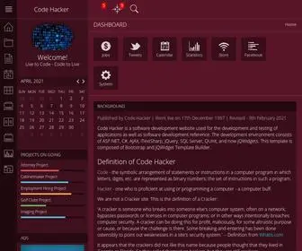 Codehacker.com(Code Hacker) Screenshot