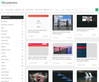 Codehim.com(Web Design Code Snippets) Screenshot