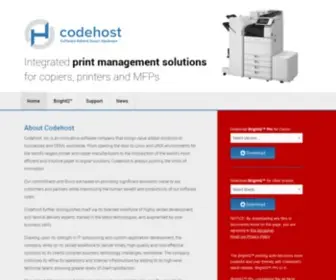 Codehost.com(Codehost, Inc) Screenshot