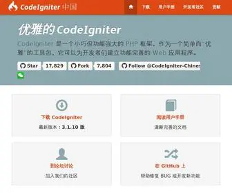 Codeigniter.org.cn(PHP开发工具) Screenshot