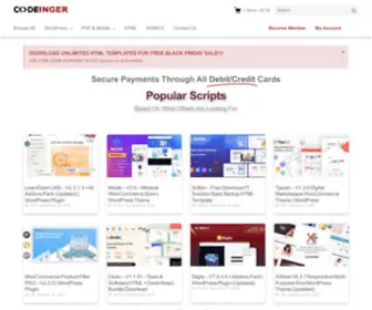 Codeinger.com(Download Premium WordPress Themes) Screenshot