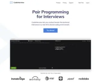 Codeinterview.io(CodeInterview) Screenshot