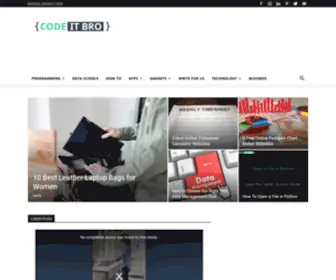 Codeitbro.com(Codeitbro) Screenshot