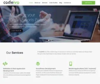 Codeivo.com(Augmenting Businesses) Screenshot