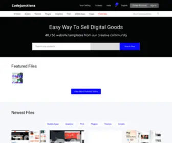 Codejunctions.com(Home) Screenshot