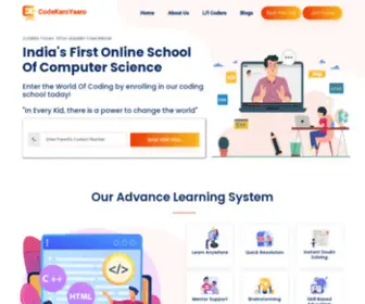 Codekaroyaaro.com(Code karo yaaro) Screenshot