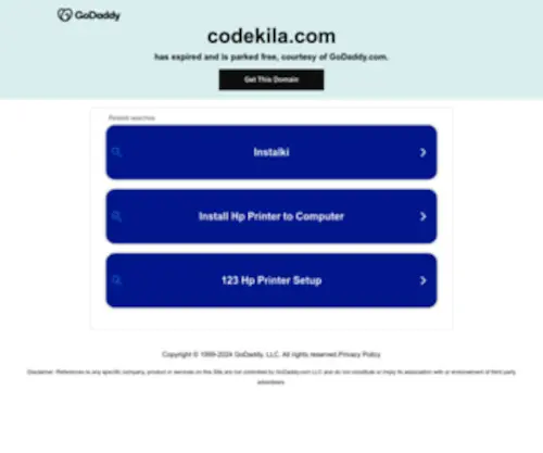 Codekila.com(Codekila) Screenshot