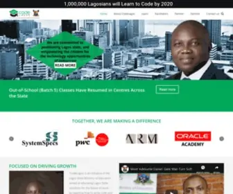 Codelagos.org(Making Lagos State the Next Technological Frontier) Screenshot