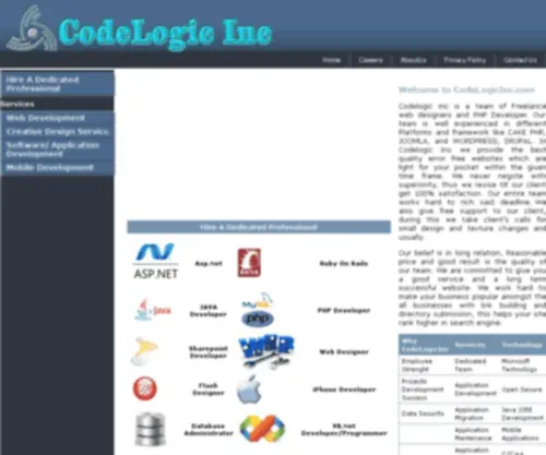 Codelogicinc.com(Code Logic) Screenshot
