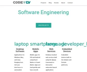 Codelv.com(Welcome) Screenshot