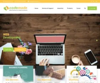 Codemadesolutions.com(Web Applicaton Development Company in Chennai) Screenshot