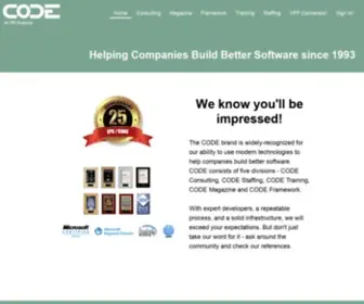Codemag.com(This page) Screenshot