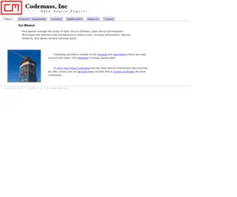 Codemass.com(Open Source Experts) Screenshot