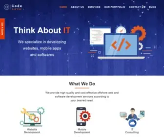 Codemaximus.com(Website Development and Solution) Screenshot
