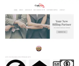 Codemaxmb.com(CodeMax Medical Billing) Screenshot