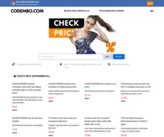 Codembo.com(ASOS price checker by CODEMBO) Screenshot