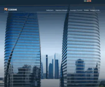 Codeme.com.br(Construções em aço) Screenshot