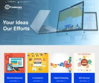 Codemez.com(Website development Company in India) Screenshot