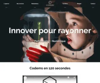 Codems.ca(Agence) Screenshot