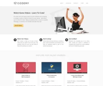 Codemy.com(Learning To Code Has Never Been This Easy) Screenshot