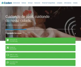 Coden.com.br(Coden Ambiental) Screenshot