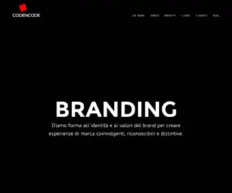 Codencode.it(CODENCODE \ Branding \ Design \ Marketing) Screenshot