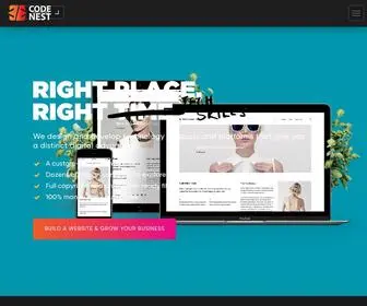 Codenests.com(WE DON’T JUST BUILD SOMETHING) Screenshot