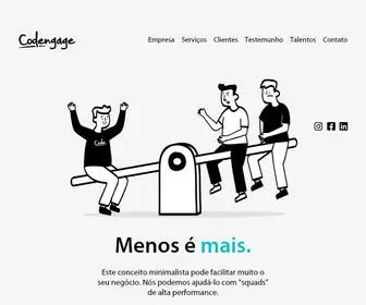 Codengage.com(Outsourcing Tecnologia da Informação) Screenshot