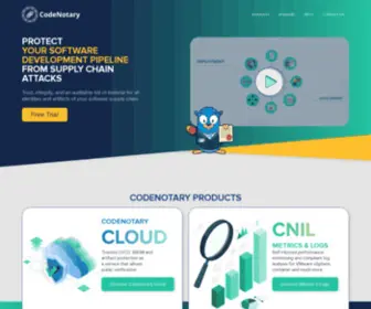 Codenotary.io(Software Supply Chain Trust and Security using SBOM and Zero Trust) Screenshot