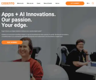 Codento.fi(Home – codento) Screenshot