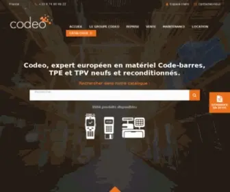 Codeo-Online.fr(Matériel TPV) Screenshot