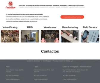 Codeone.pt(Soluções Tecnológicas para Ambiente Móvel) Screenshot