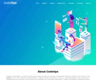 Codeops.tech(Codeops tech) Screenshot