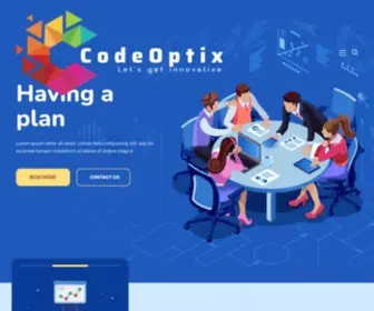 Codeoptix.com(Software Development Company) Screenshot