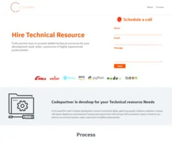 Codepartner.co(US Technical Resource Provider) Screenshot