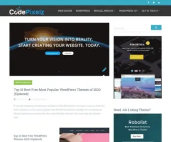 Codepixelz.com(Code Pixelz) Screenshot