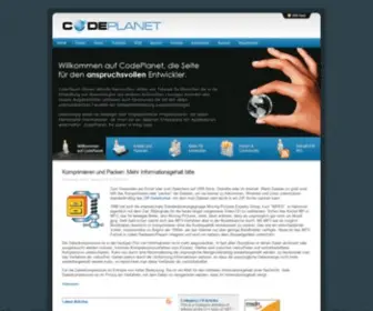 Codeplanet.eu(The planet of living code) Screenshot