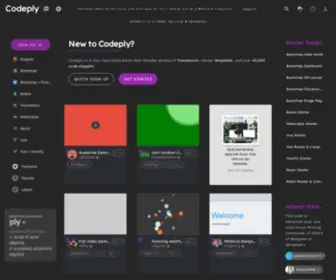 Codeply.com(Codeply v2) Screenshot