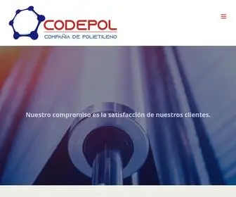 Codepol.cl(Compañía de Polietileno) Screenshot