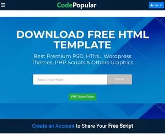 Codepopular.com(Php scripts) Screenshot